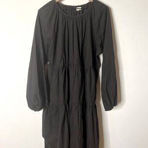World Market Tiered Puff Sleeve Dress